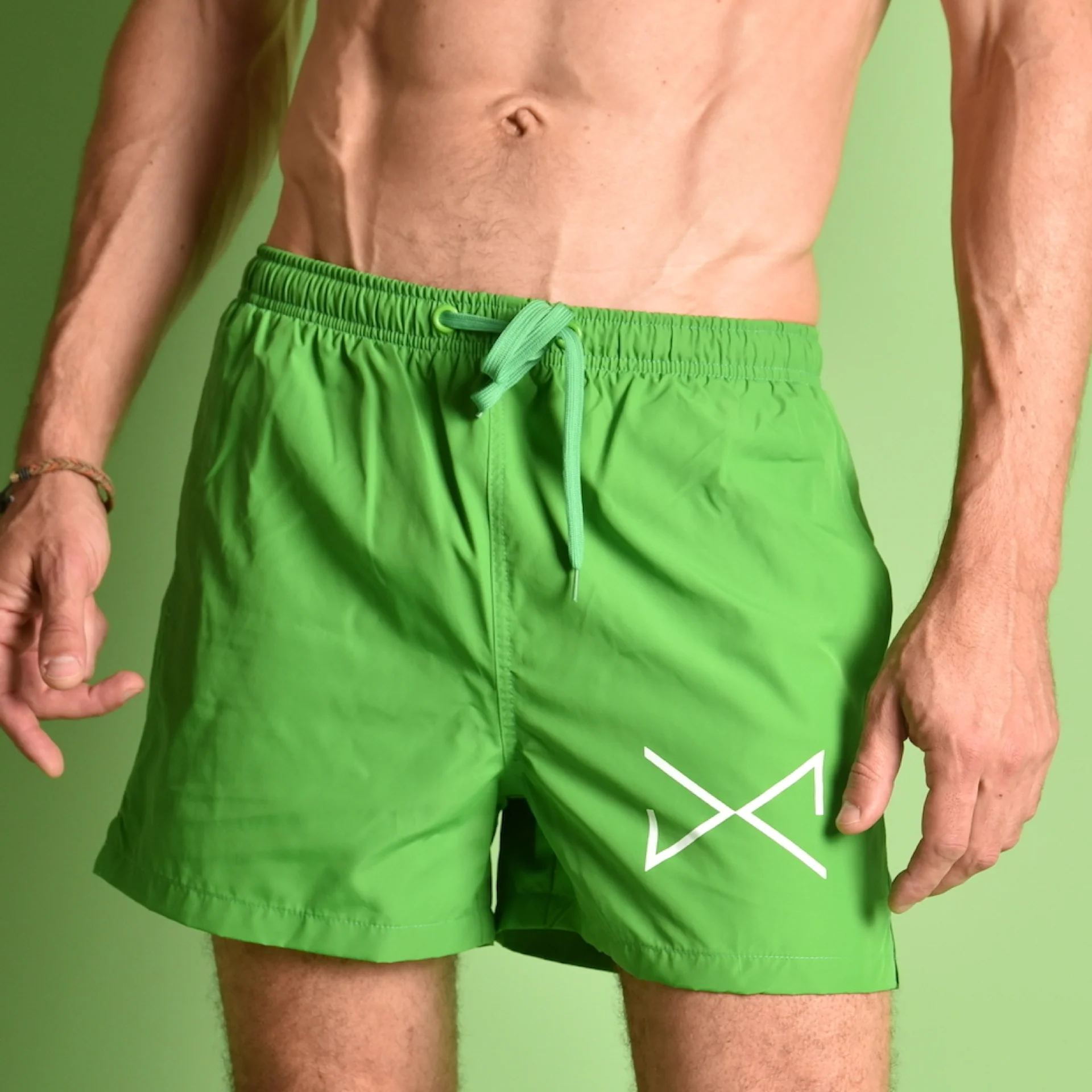 Bañador Anagrama verde