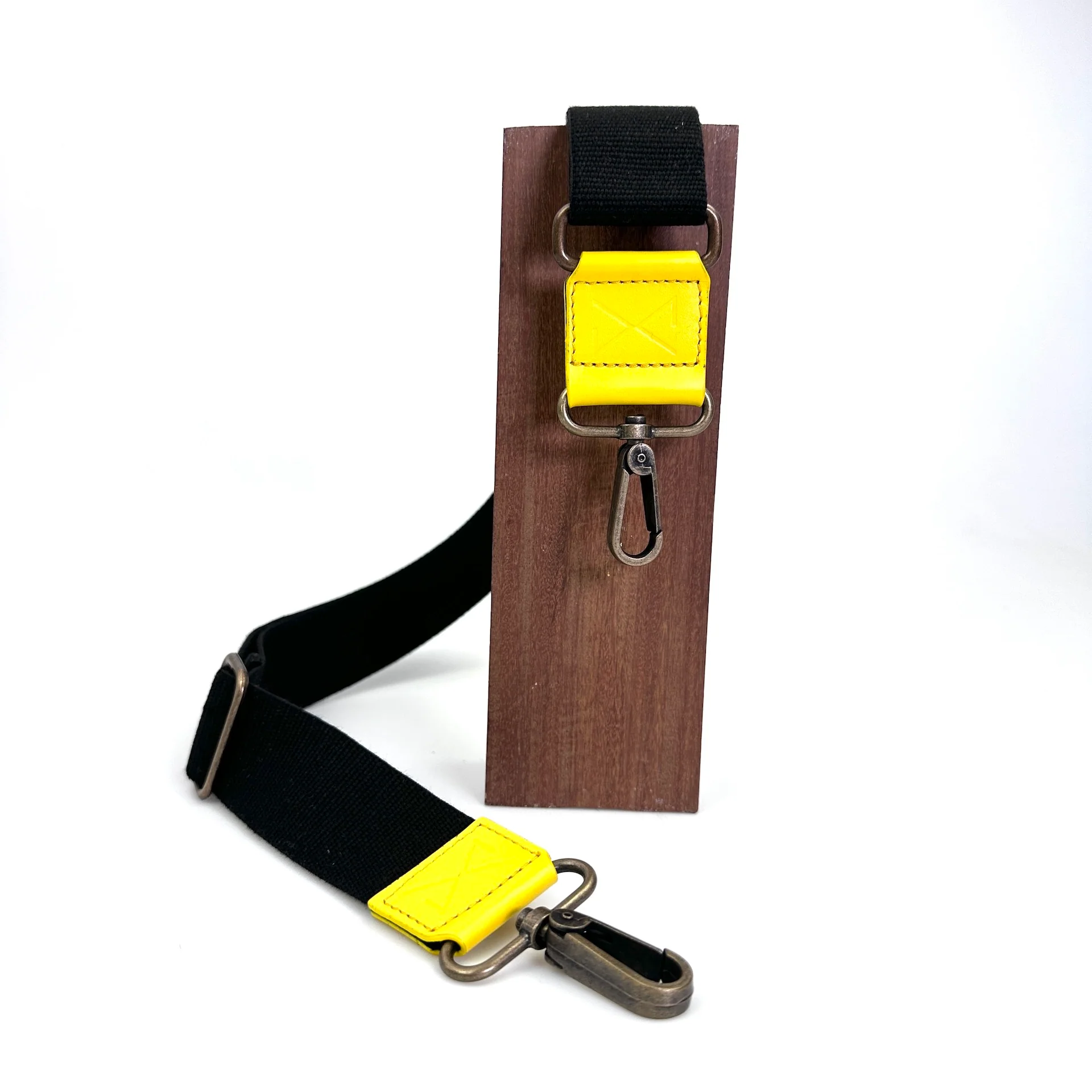 Bandolera regulable Algodón lujada Amarillo