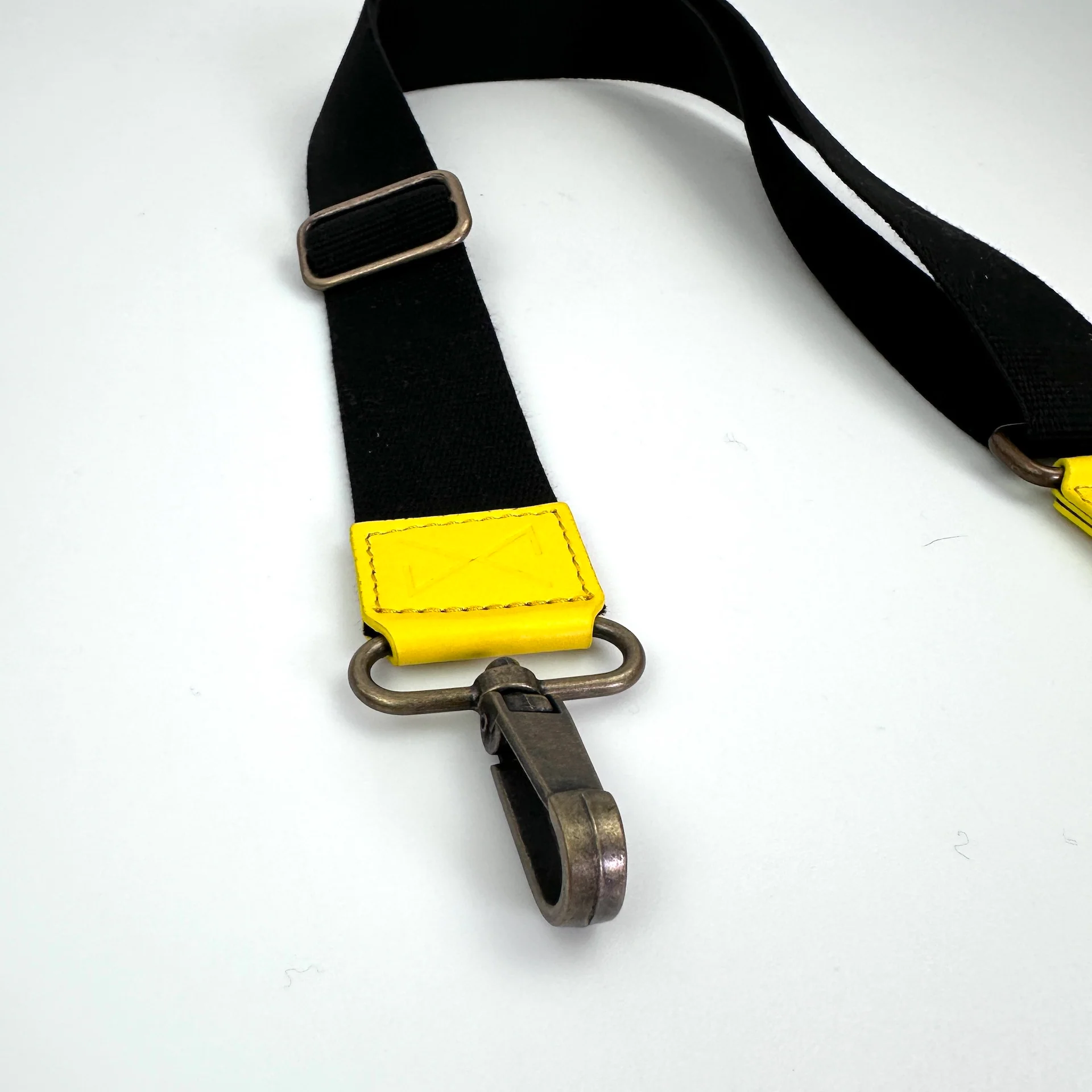 Bandolera regulable Algodón lujada Amarillo - Image 3