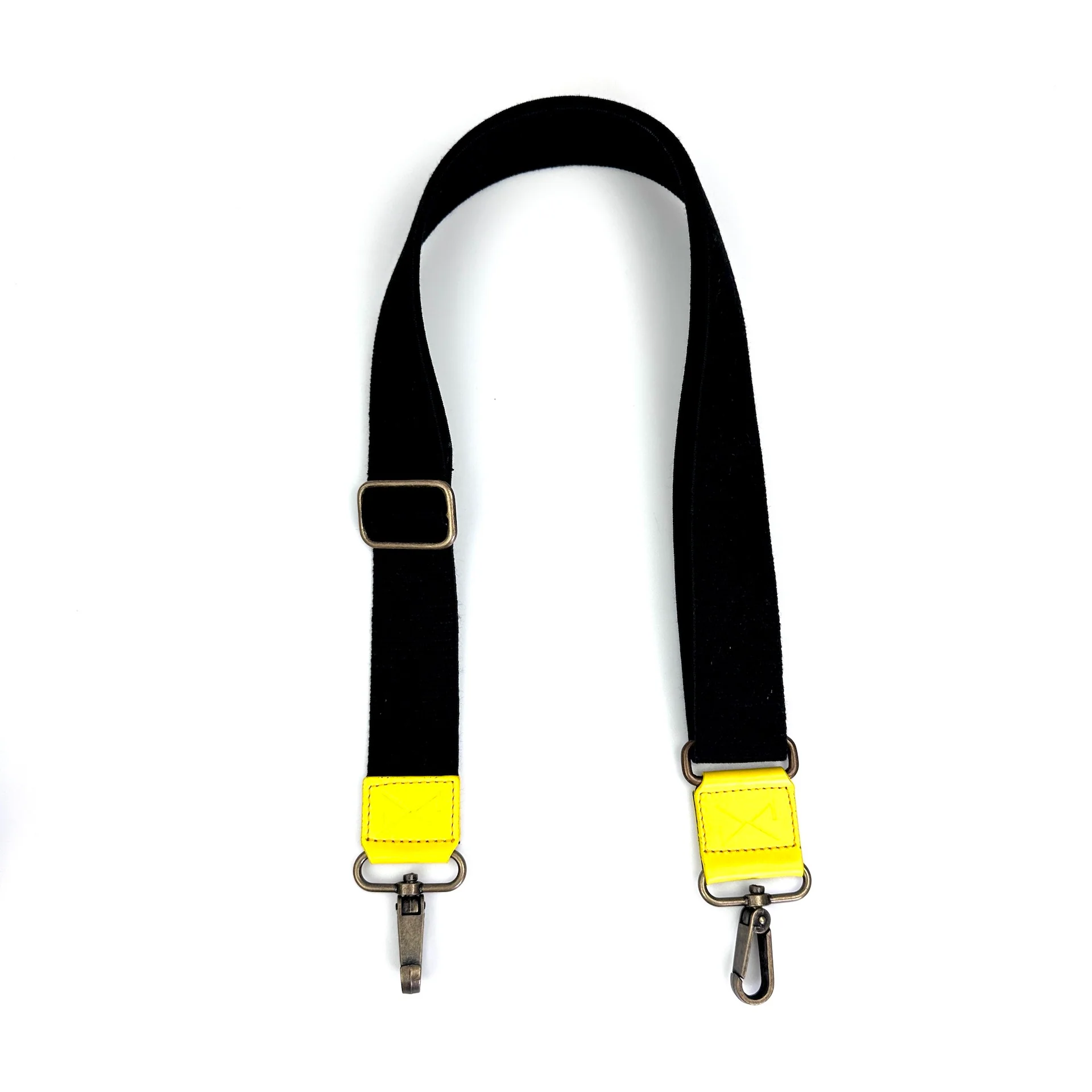Bandolera regulable Algodón lujada Amarillo - Image 4