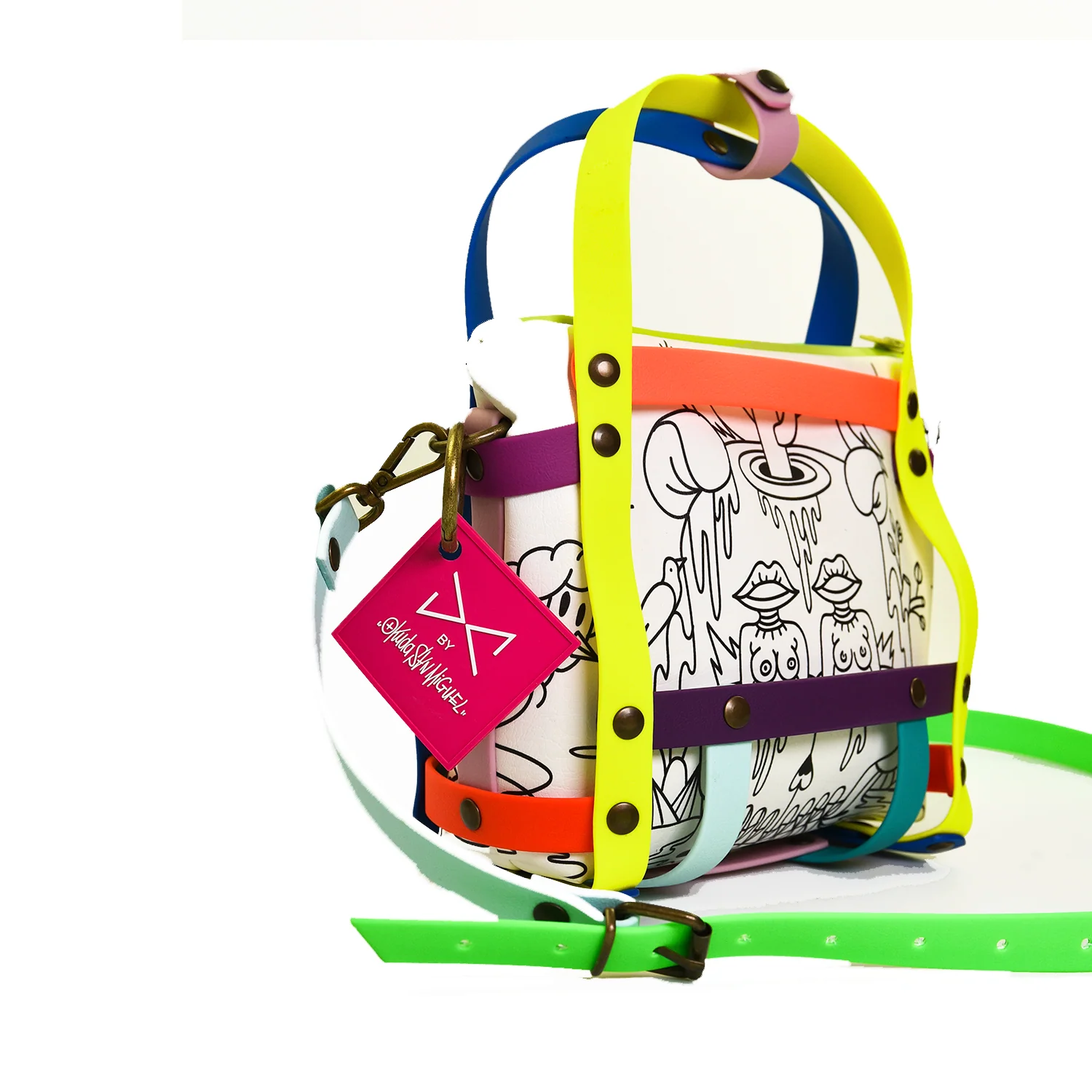 Bolso arnés Multicolor by Okuda - Image 2