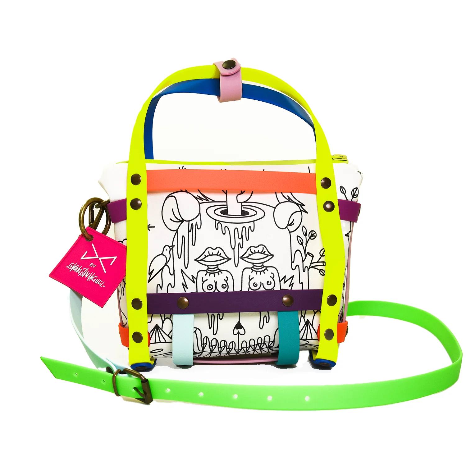 Bolso arnés Multicolor by Okuda - Image 3