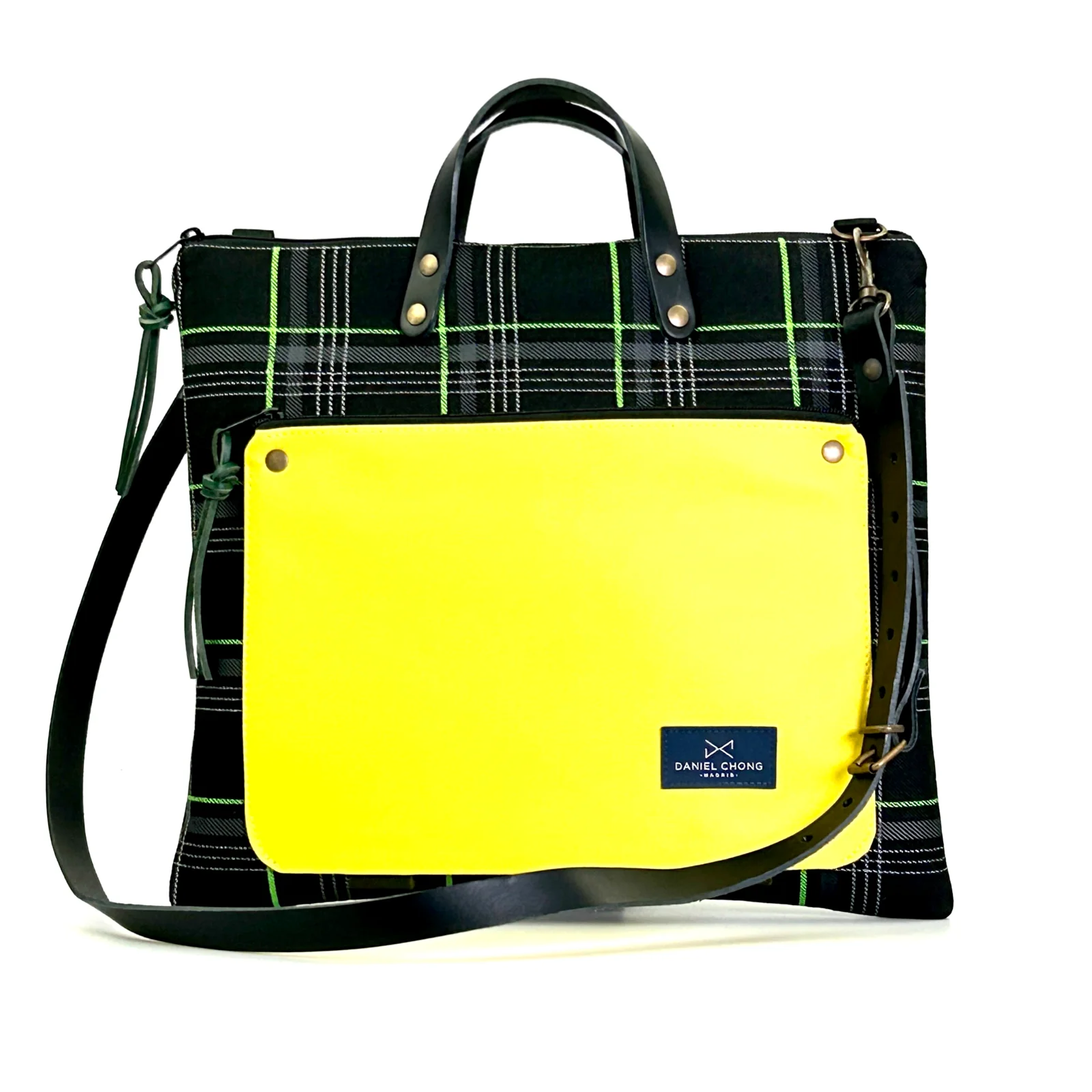 Bolso messenger acolchado