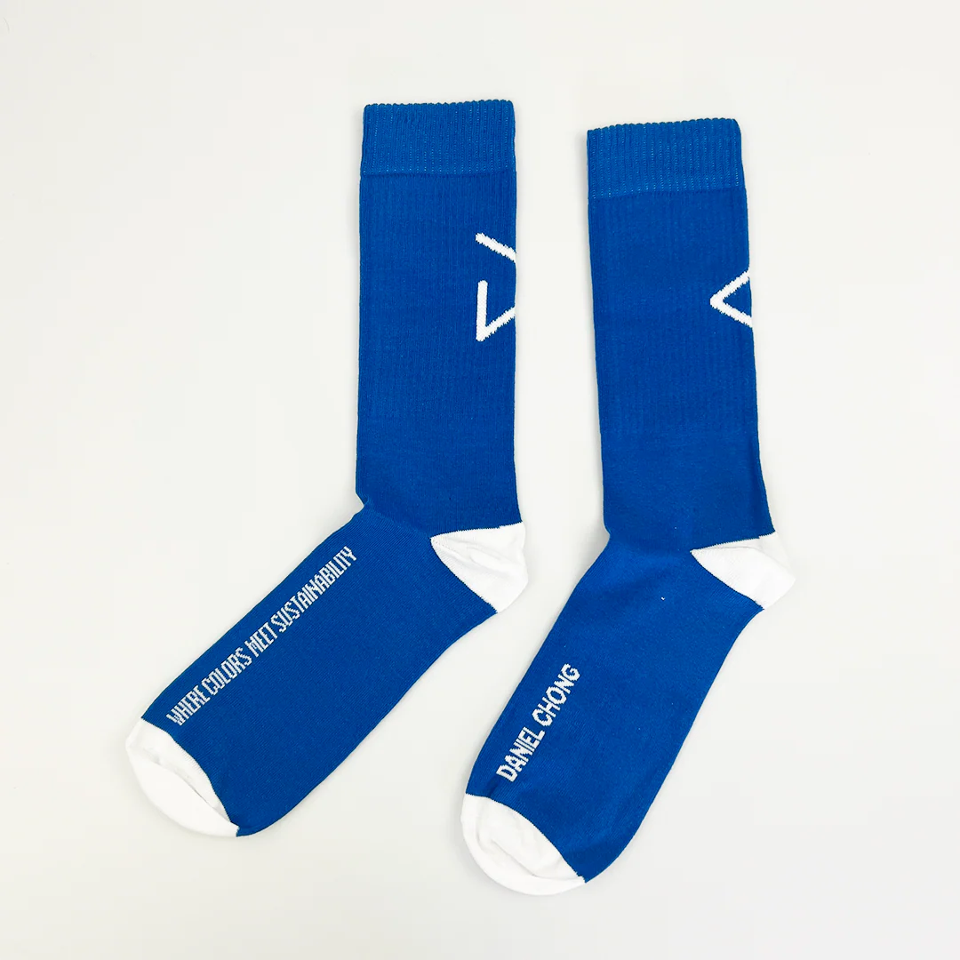 Calcetines Blue & white logo - Image 2