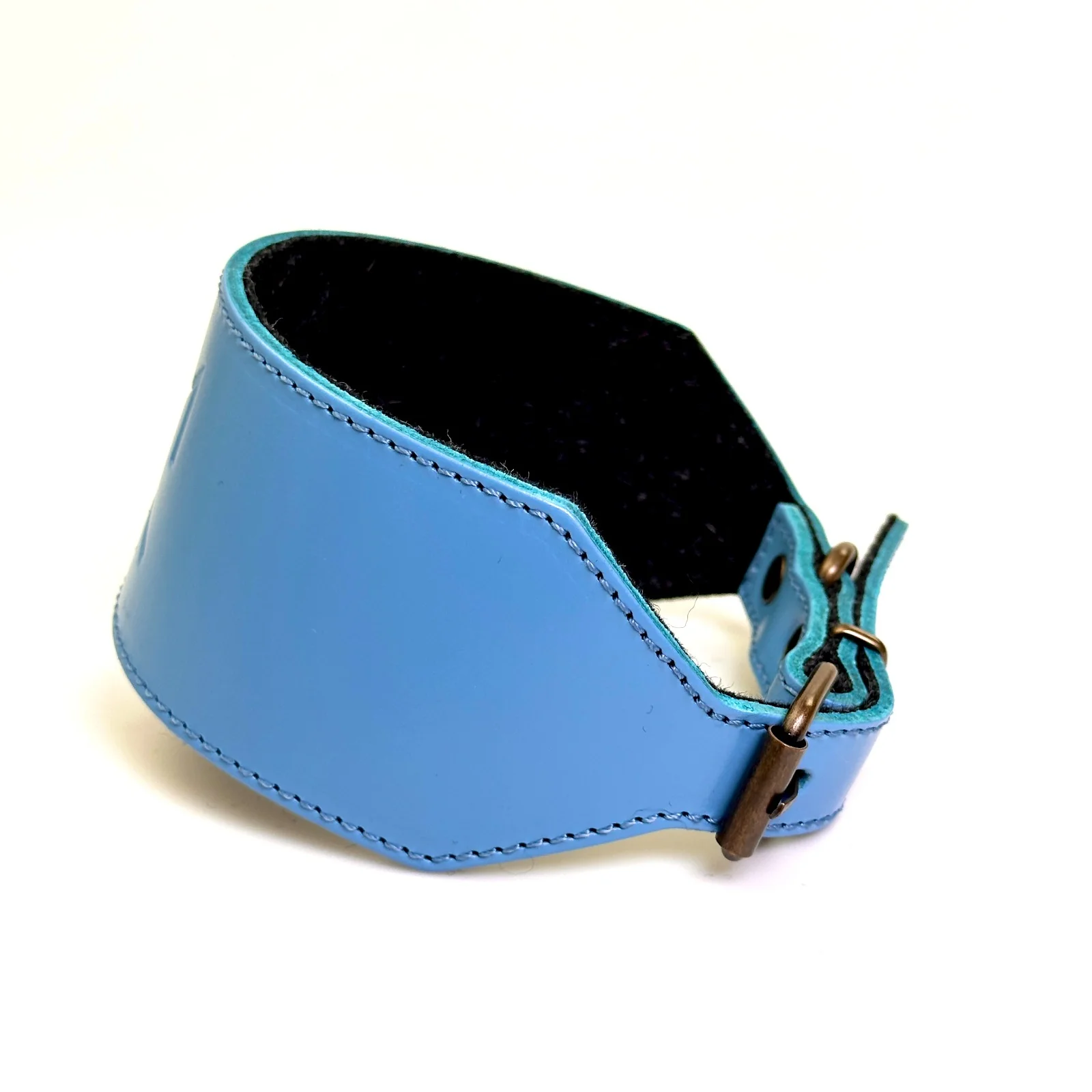 Collar para Galgos de Piel Celeste - Image 3