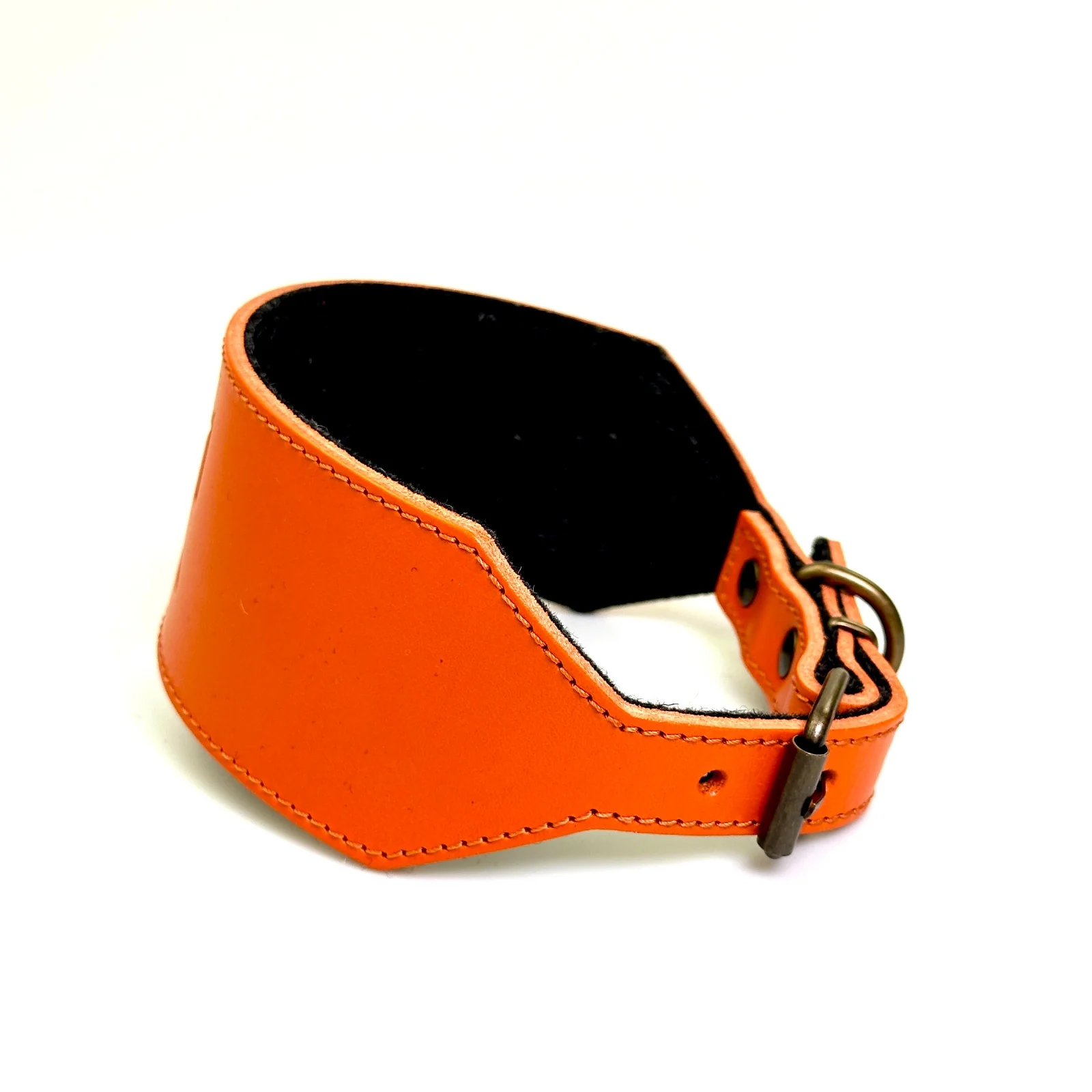 Collar para Galgos de Piel Naranja - Image 3
