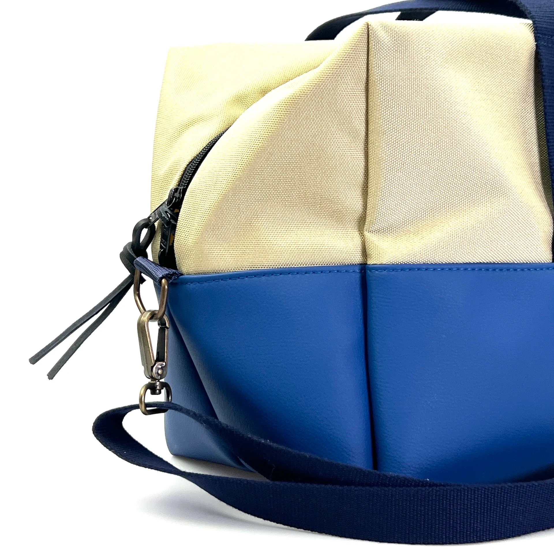 Gym Bag Beige / Azul Real - Image 3