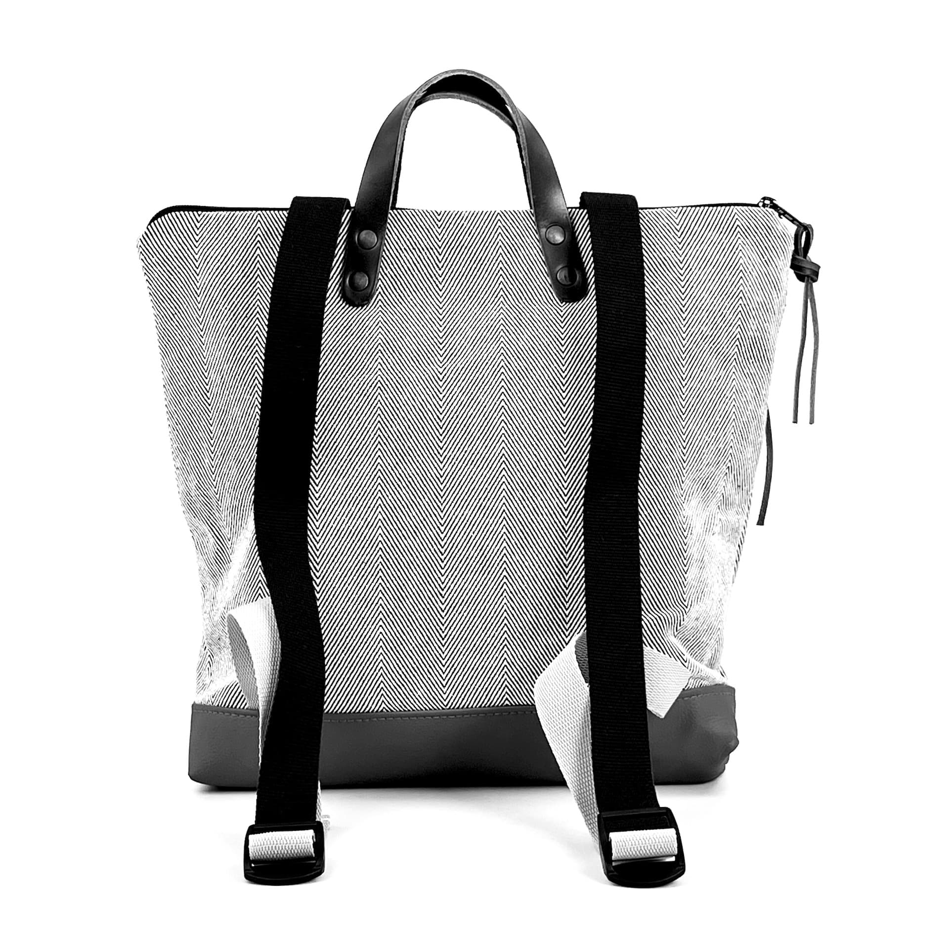 Mochila book holder cuadrada loneta