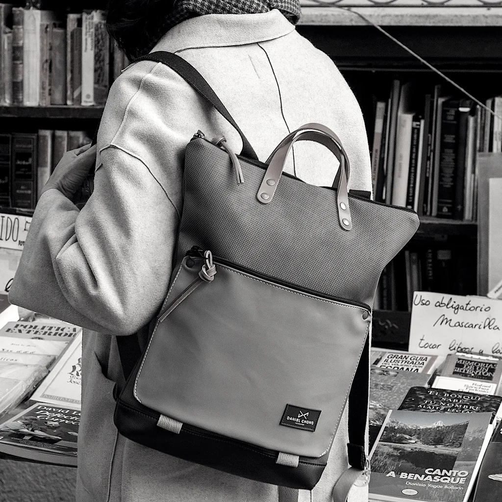 Mochila book holder loneta - Image 4