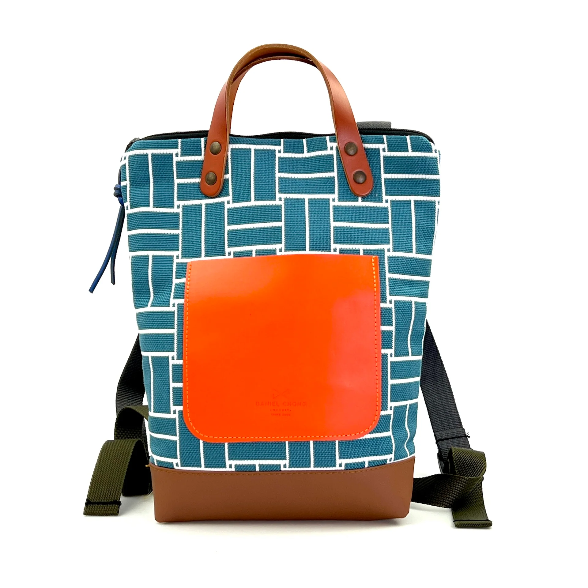 Mochila slim mini loneta outlet