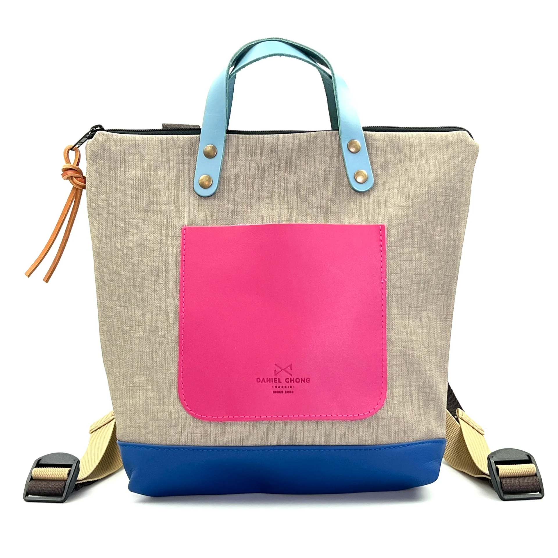 Mochilas Slim Mini Cuadradas Impermeable DZ