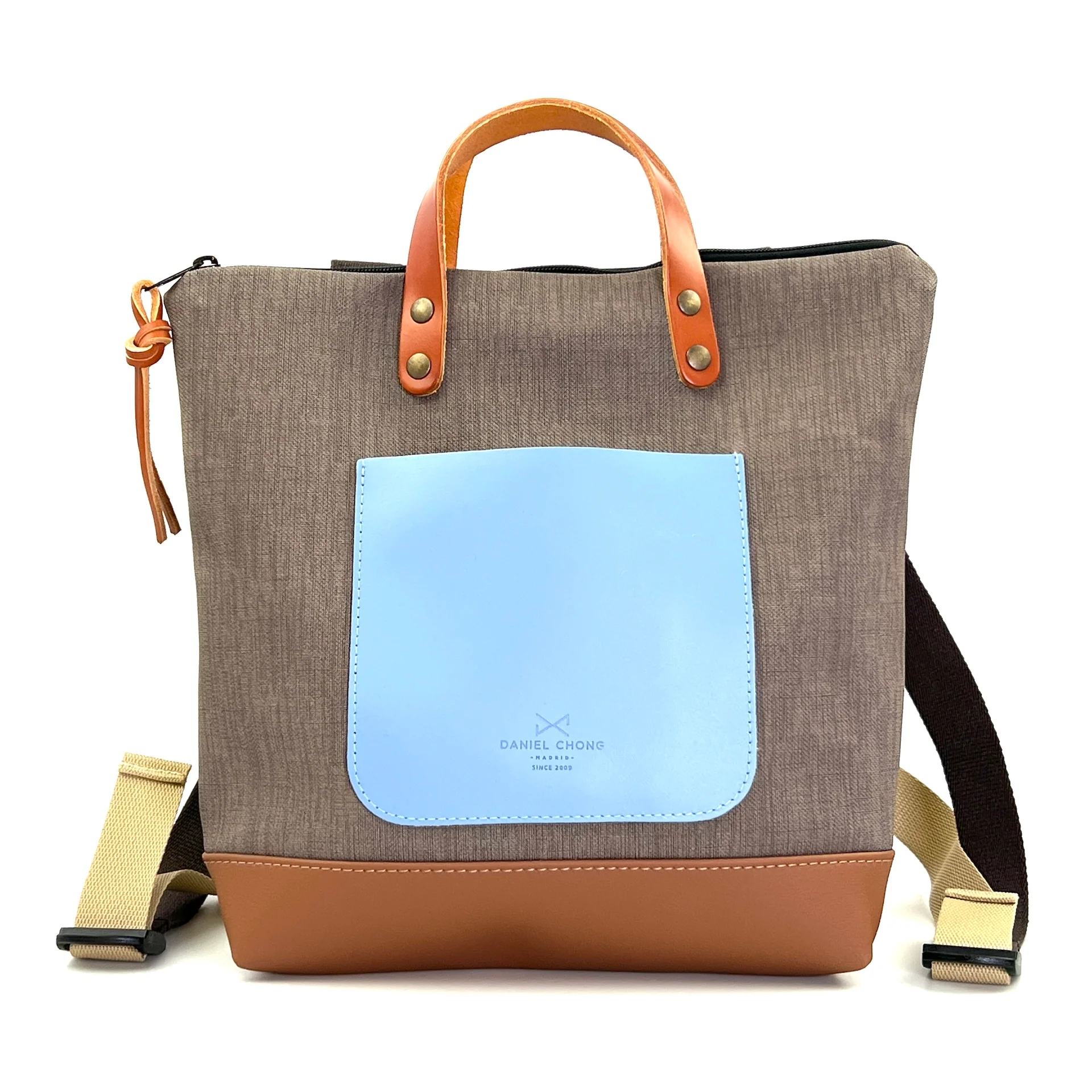 Mochilas Slim Mini Cuadradas Impermeable DZ