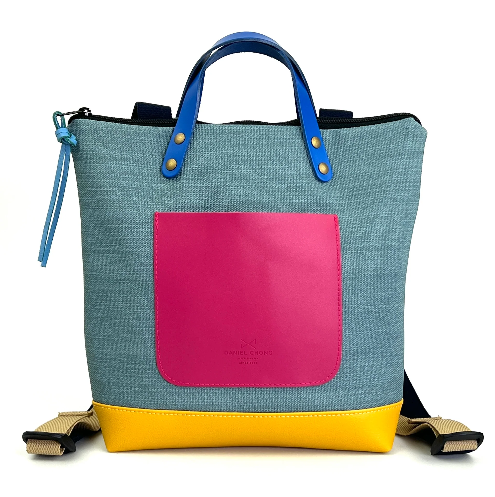 Mochilas Slim Mini Cuadradas Impermeable DZ