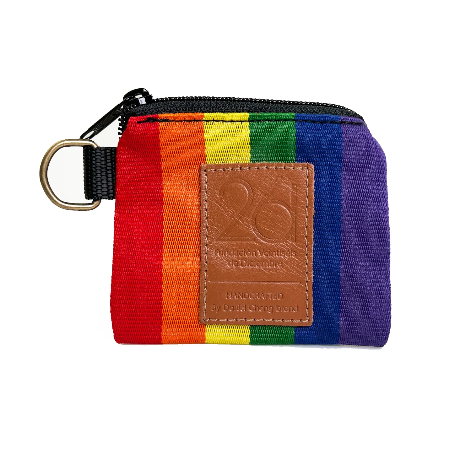 monedero loneta pride Marrón