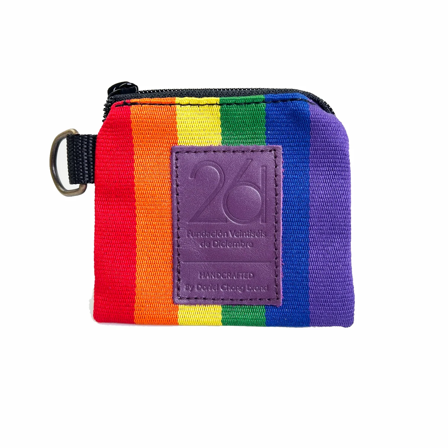 monedero loneta pride Morado