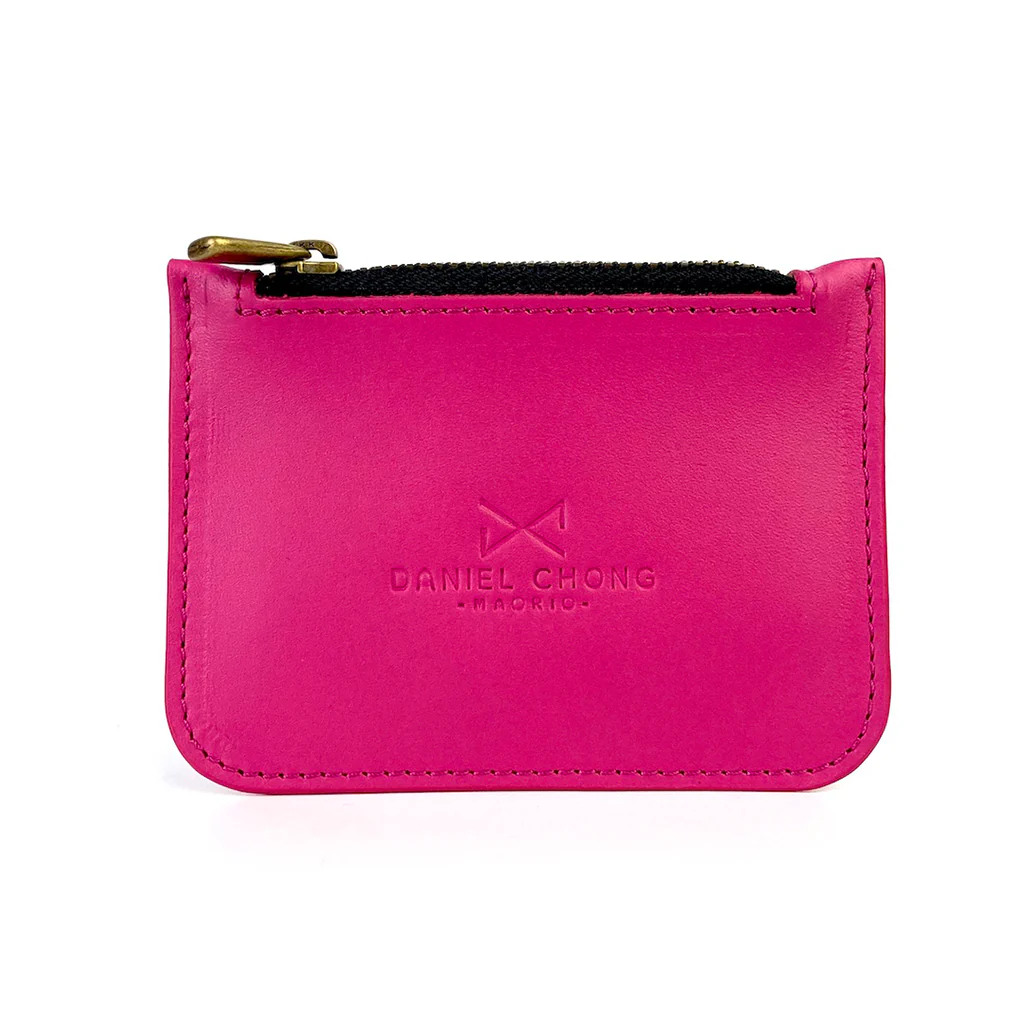 Monedero piel FUCSIA - Image 3