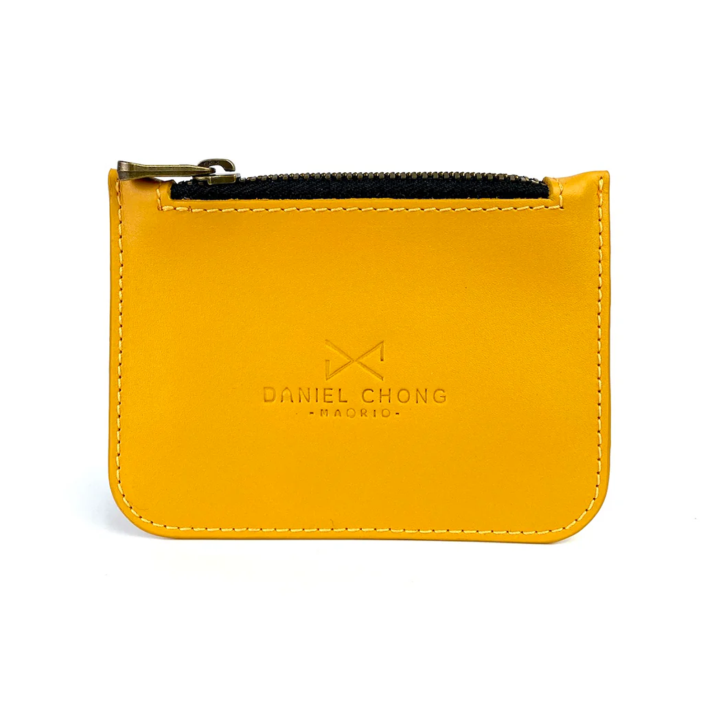 Monedero piel MOSTAZA - Image 3