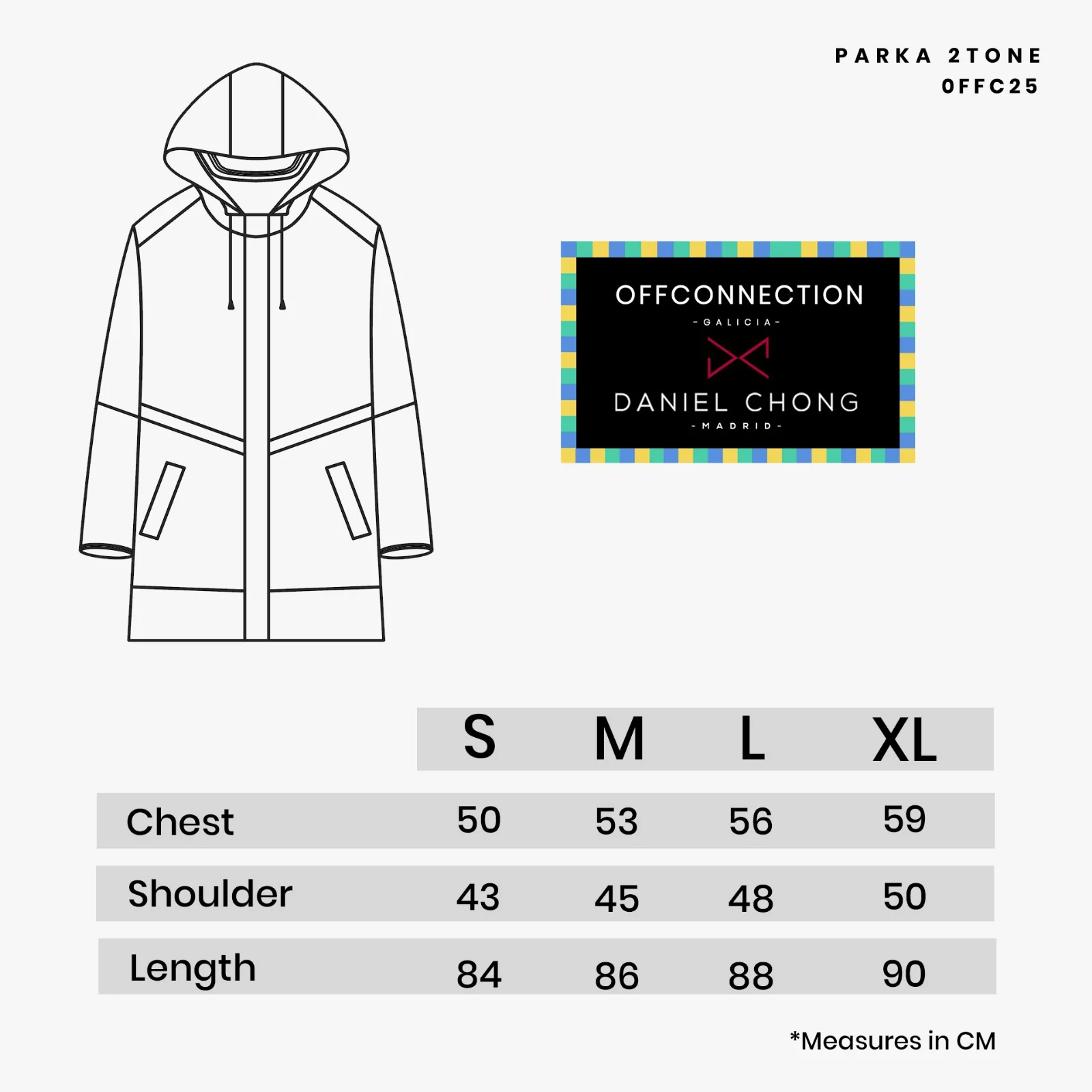 Parka 2 Tone, Amarillo Off Connection - Image 7