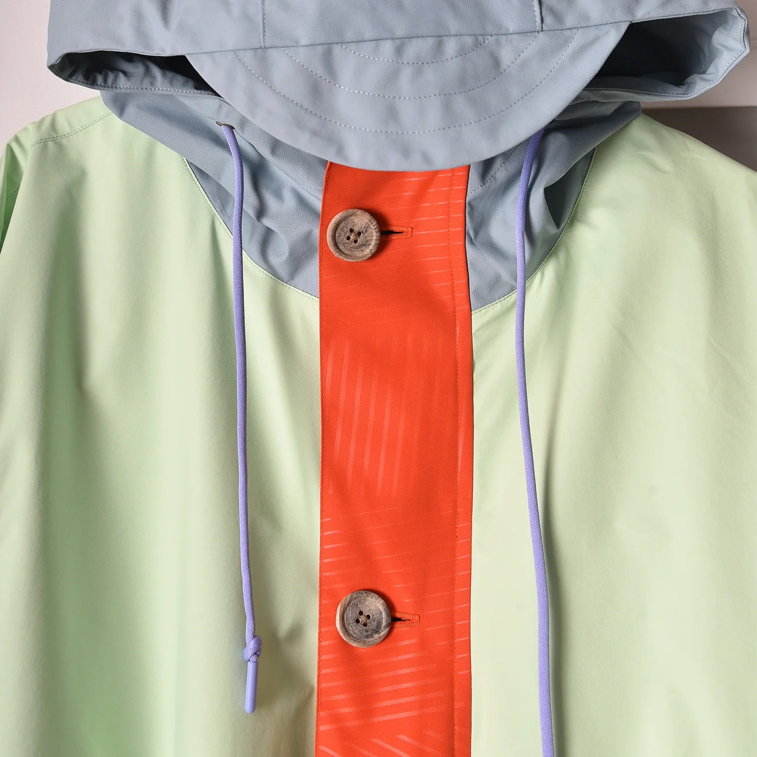 Parka 2 Tone multicolor, off connection. - Image 3