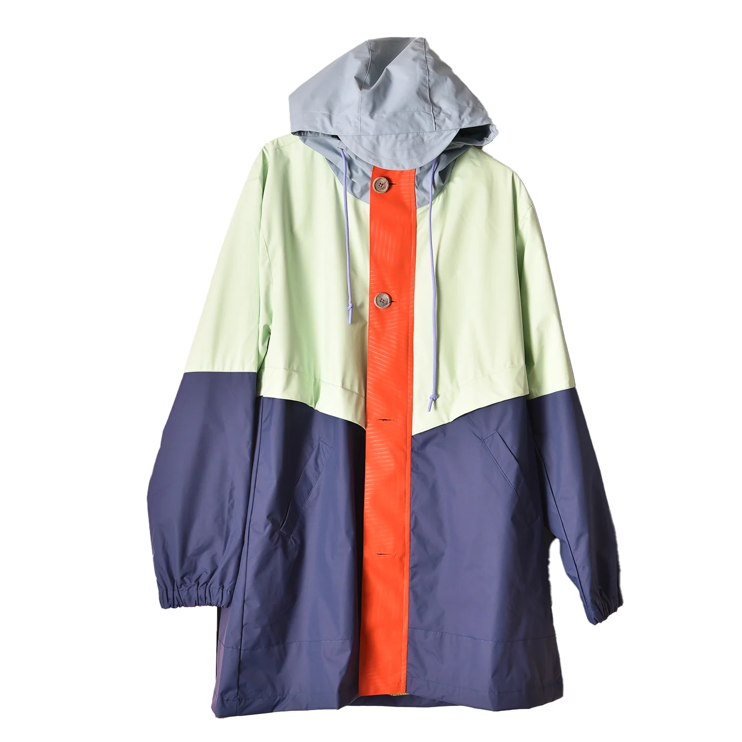 Parka 2 Tone multicolor, off connection. - Image 6
