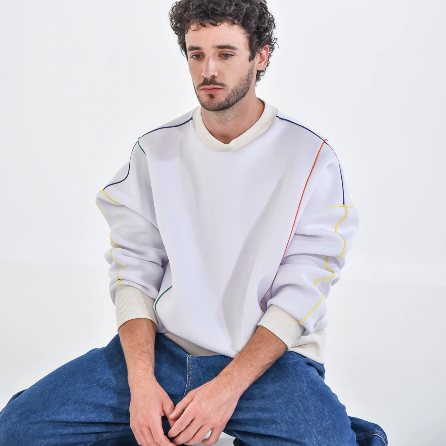 Sudadera BLANCA expo 92 Man - Image 2