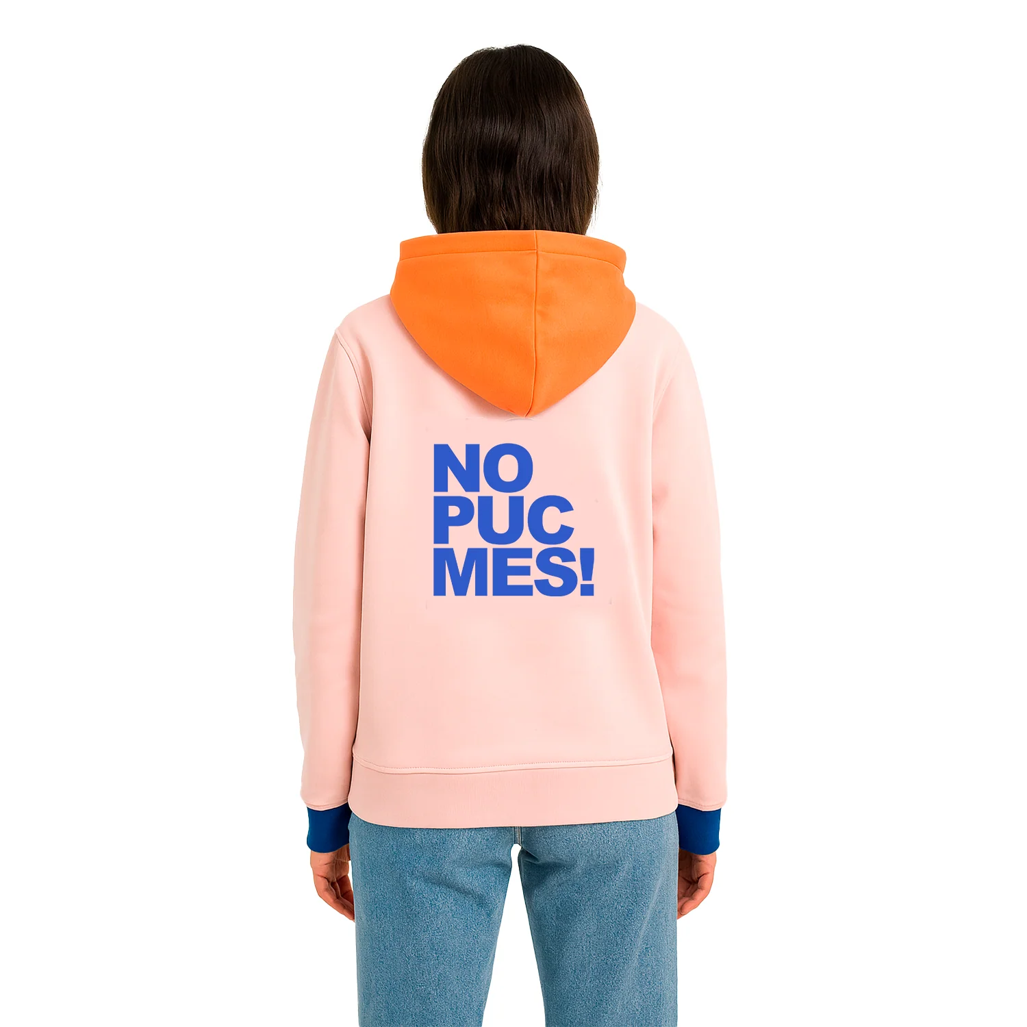 SUDADERA CON CAPUCHA "NO PUC MES"