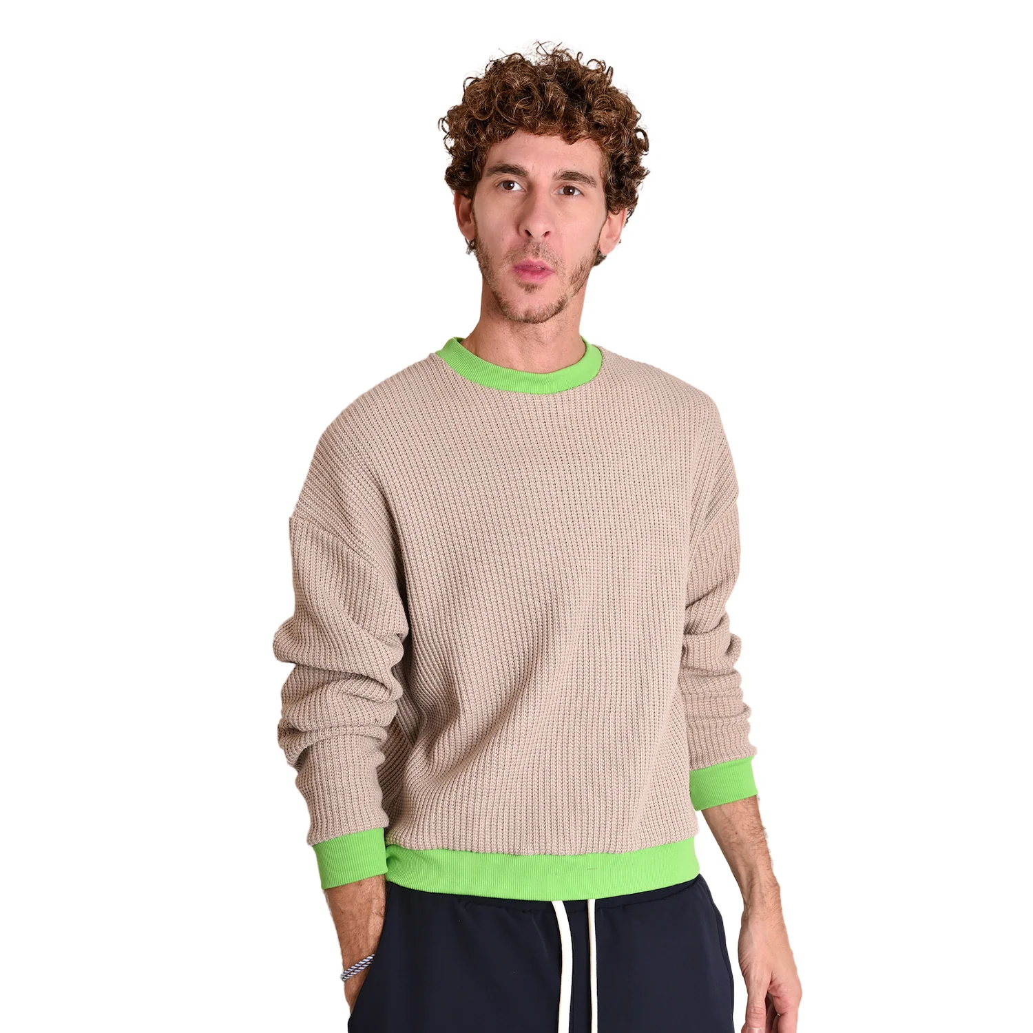 Sweater Gris unisex - Image 2