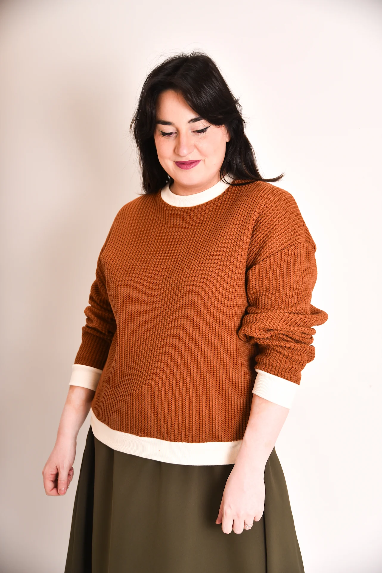 Sweater Marron unisex - Image 3