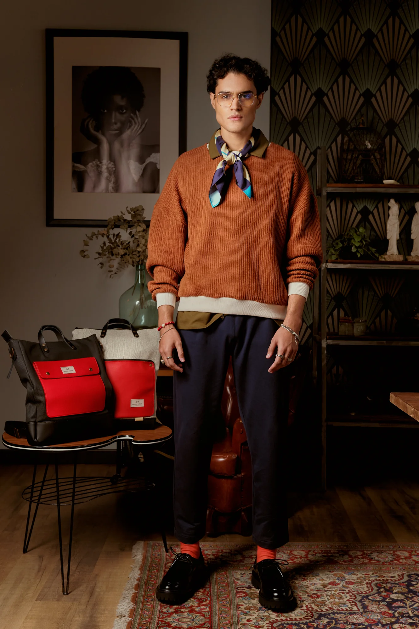 Sweater Marron unisex - Image 4
