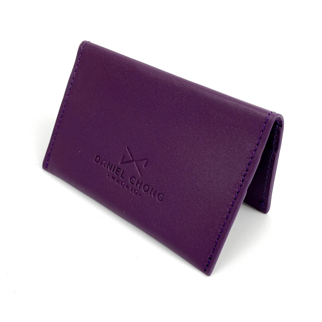 Tarjetero Morado con monedero - Image 3